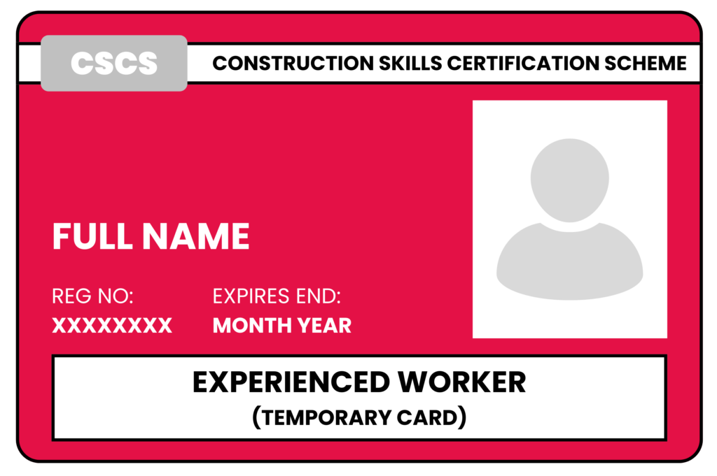 CSCS Experienced Worker Card | CSCS Card Types